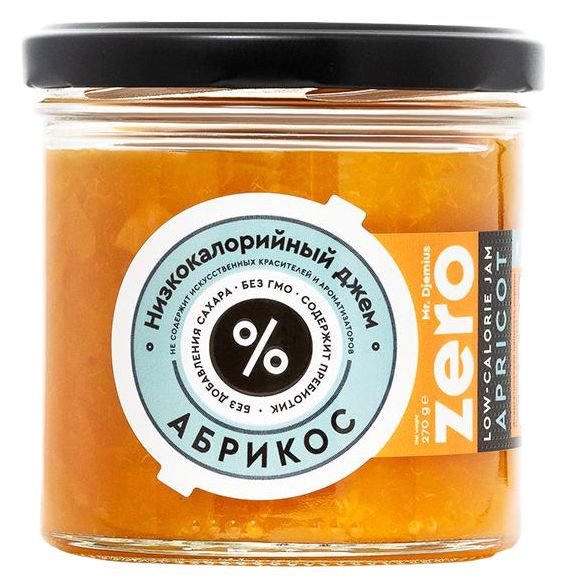 Джем МР.ДЖЕМИУС Абрикос ст/б 270г