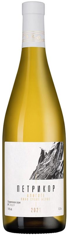 Вино ШУМРИНКА Петрикор Алиготе белое сух 12.3% ст/б 0.75л