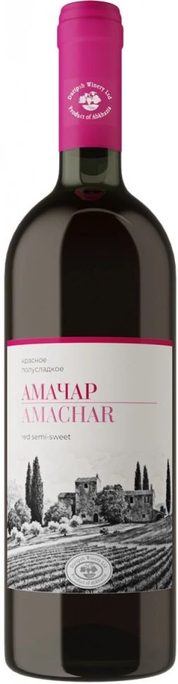 Вино АМАЧАР красное п/сл 11.5% ст/б 0.75л