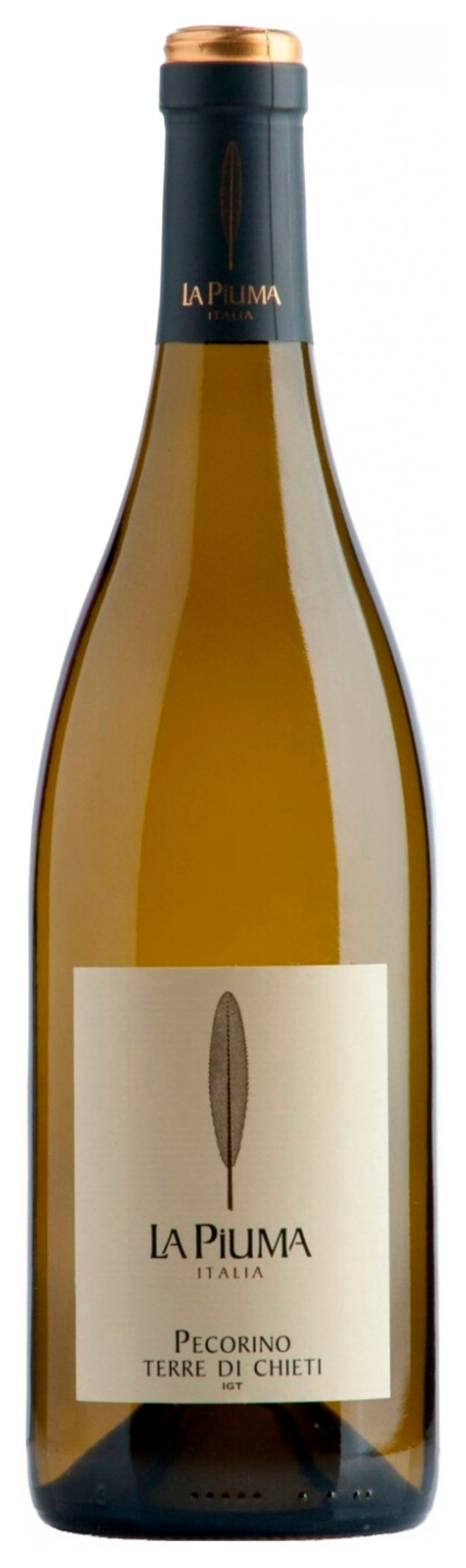 Вино ЛА ПЬЮМА Пекорино Терре ди Киети белое сух 12% ст/б 0.75л