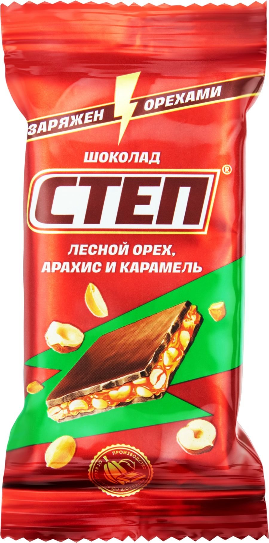 Шоколад СЛАВЯНКА Степ с лесным орехом 80г