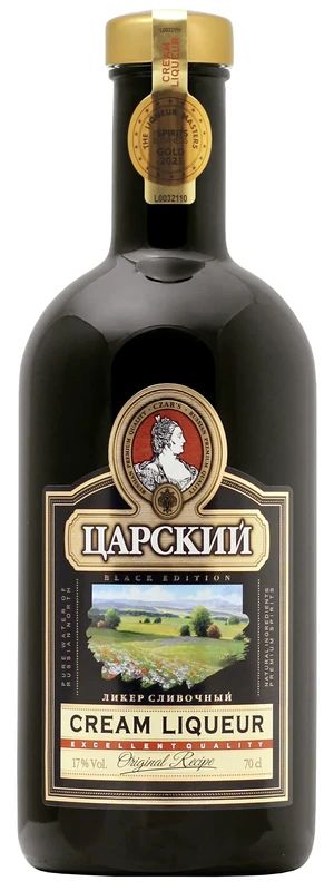 Ликер ЦАРСКИЙ Сливочный 17% ст/б 0.7л