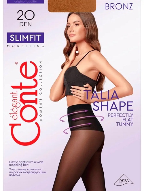 Колготки КОНТЕ Слимфит 40ден бронзо 5