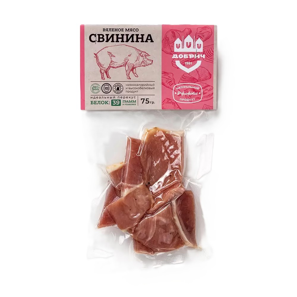 Свинина ДОБРИЧ Медальоны к пиву 75г