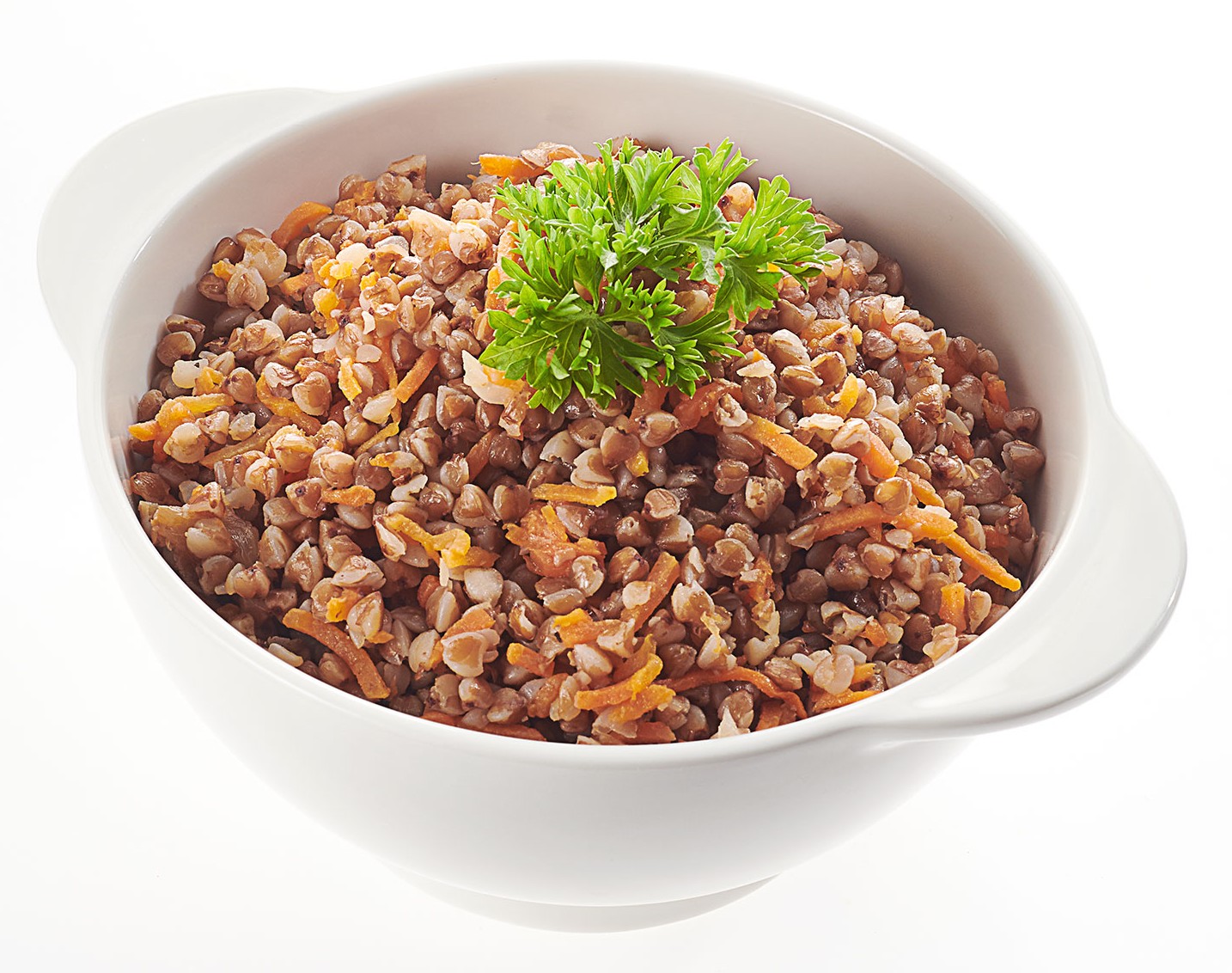 Гречка с овощами