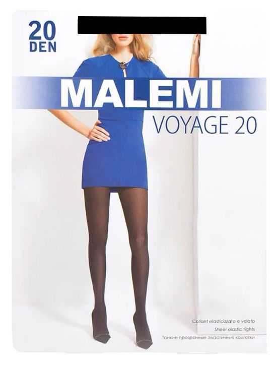 Колготки МАЛЕМИ Вояж 40ден неро 4