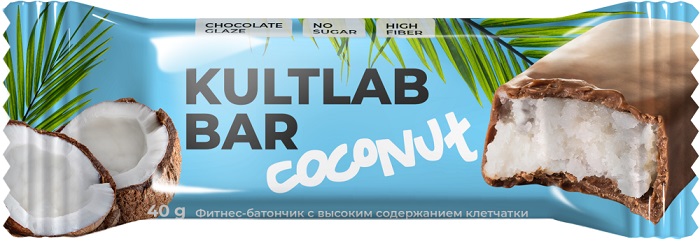 Батончик КУЛЬТЛАБ Кокос 40г