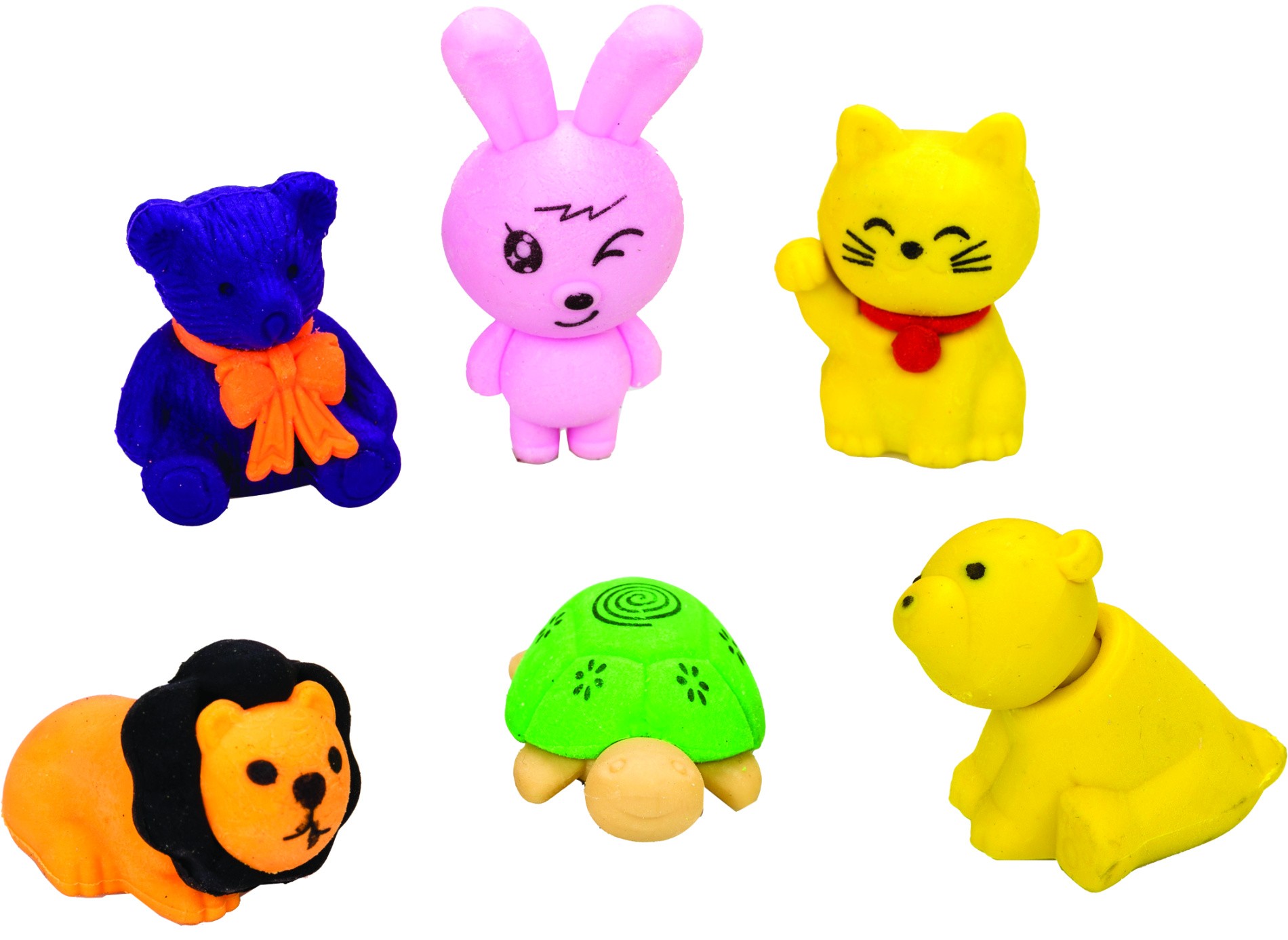 Ластик ЦЕНТРУМ Животные арт.84877/108152