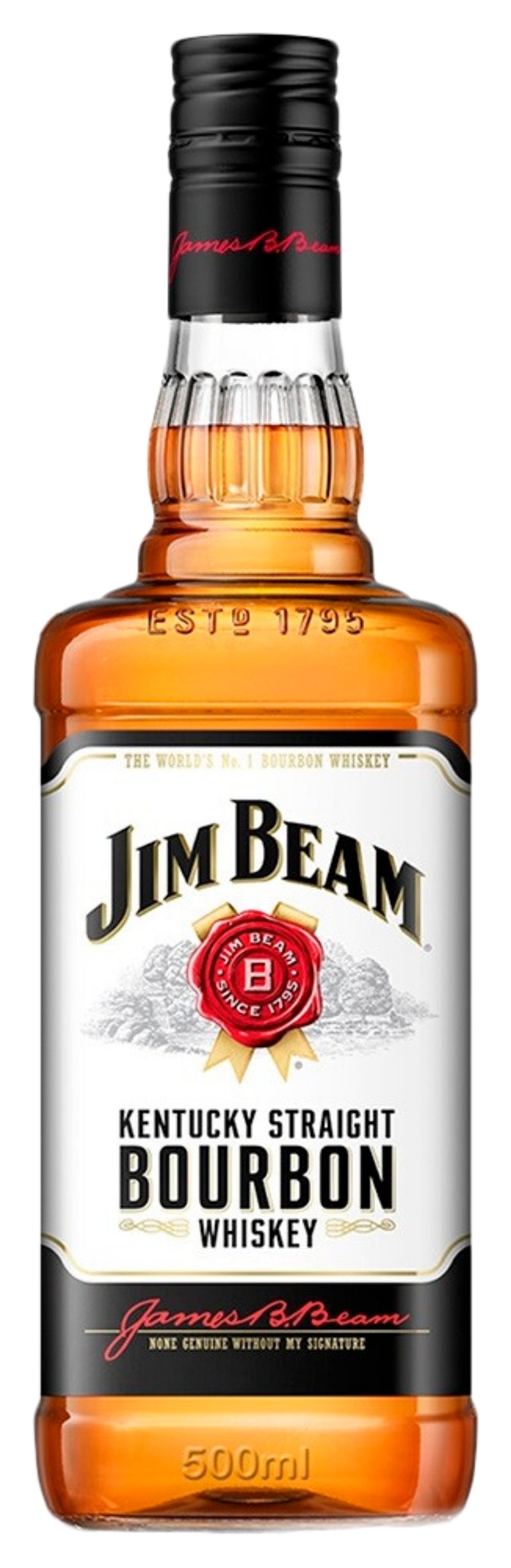 Виски ДЖИМ БИМ Бурбон 40% ст/б 0.5л