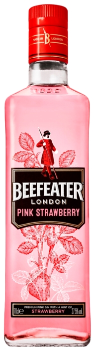 Напиток спиртной БИФИТЕР Пинк Строберри на основе джина 37.5% ст/б 0.7л