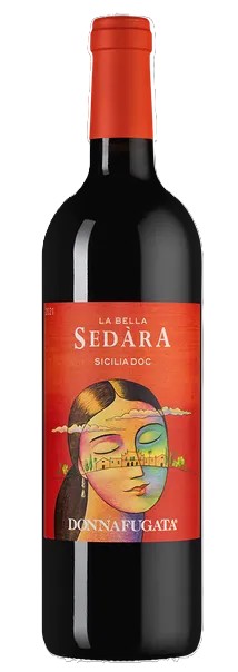 Вино ДОННАФУГАТА Седара красное сух 13.5% ст/б 0.75л