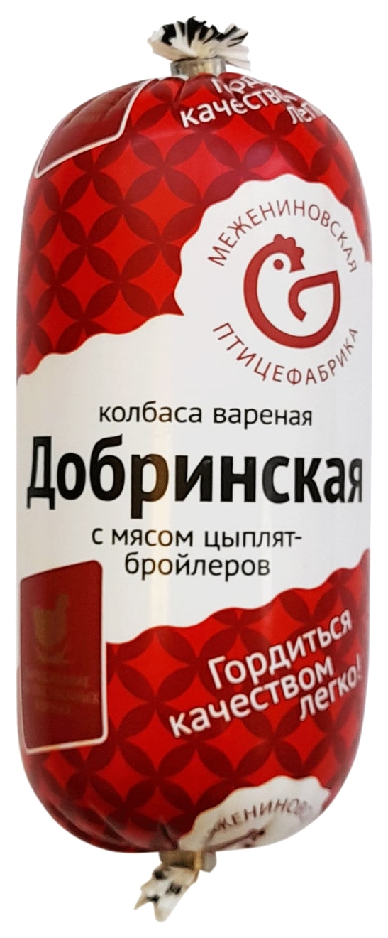 Колбаса МЕЖЕНИНОВСКАЯ ПФ Добринская вареная 450г