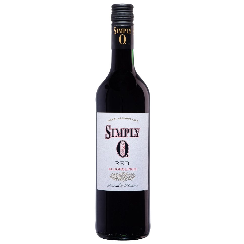 Вино СИМПЛИ 0 красное п/сл б/а ст/б 0.75л
