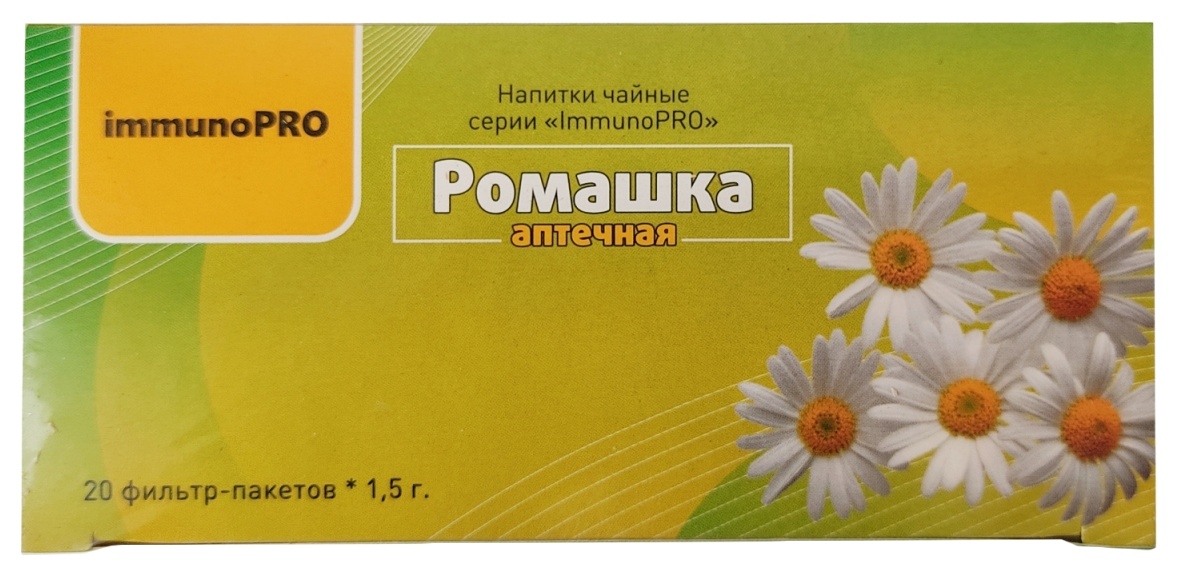 Чайный напиток ИММУНОПРО Ромашка 20шт