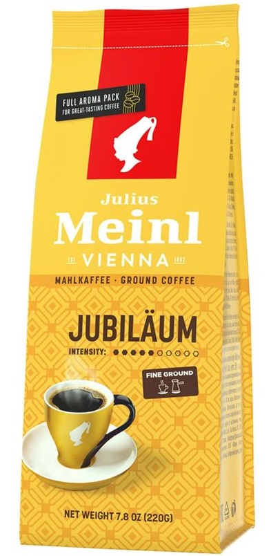 Кофе ЮЛИУС МАЙНЛ Юбилейный молотый 220г