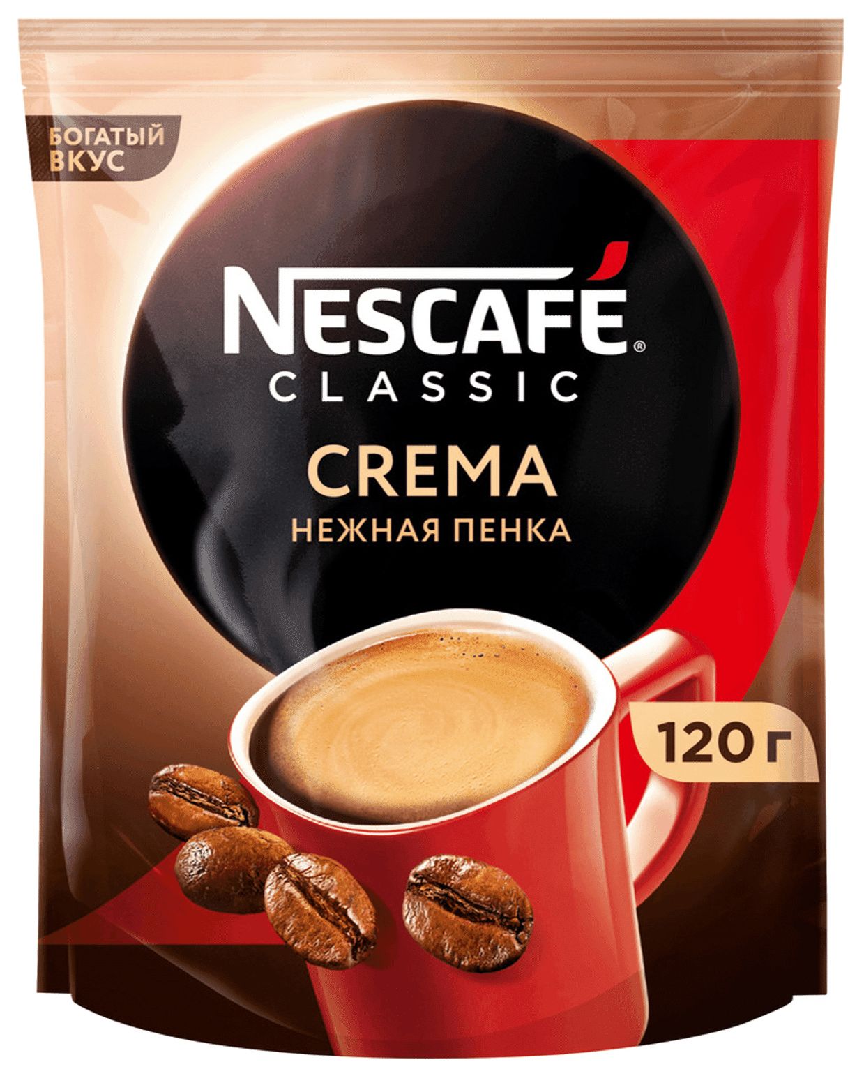 Кофе НЕСКАФЕ Классик Крема м/у 120г