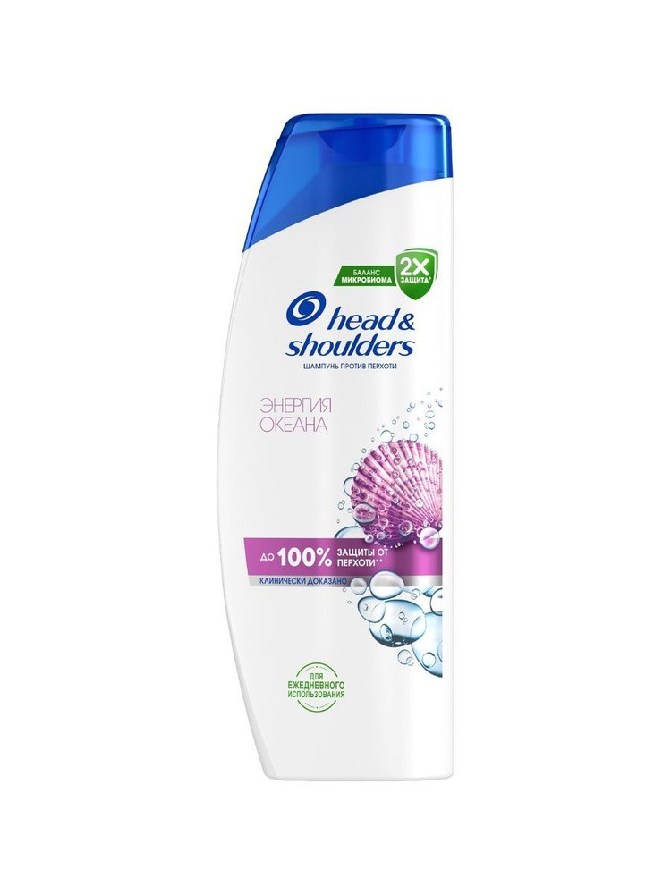 Шампунь ХЕД&ШОЛДЕРС Энергия океана 360мл
