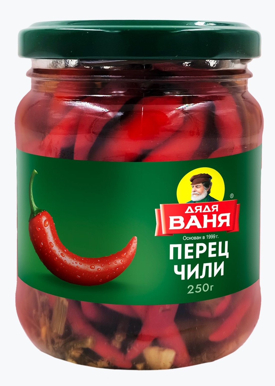 Перец ДЯДЯ ВАНЯ чили маринованный ст/б 250г