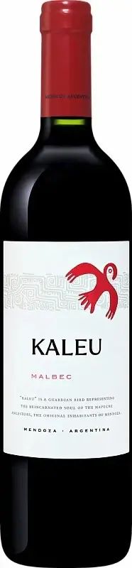Вино КАЛЕУ Мальбек красное сух 9-15% ст/б 0.75л