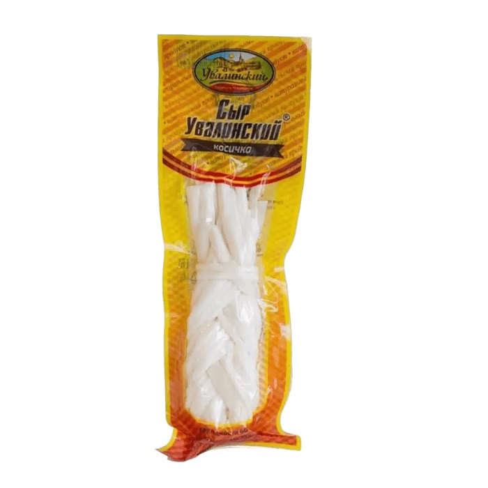 Сыр УВАЛИНСКИЙ Коса бзмж 45% 140г