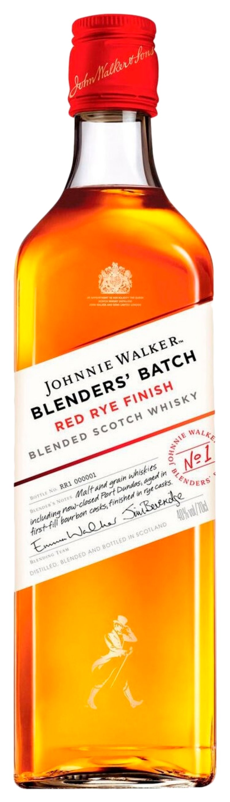 Виски ДЖОННИ УОКЕР Ред Рай Финиш 40% 0.7л