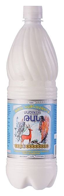 Кисломолочный напиток ТАН Мацунный бзмж 1% пэт 1л