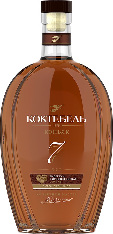 Коньяк КОКТЕБЕЛЬ КВ 40% ст/б 0.5л