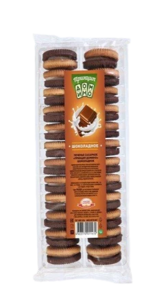 Печенье ПРИНЦИП ДОМИНО шоколадное 400г