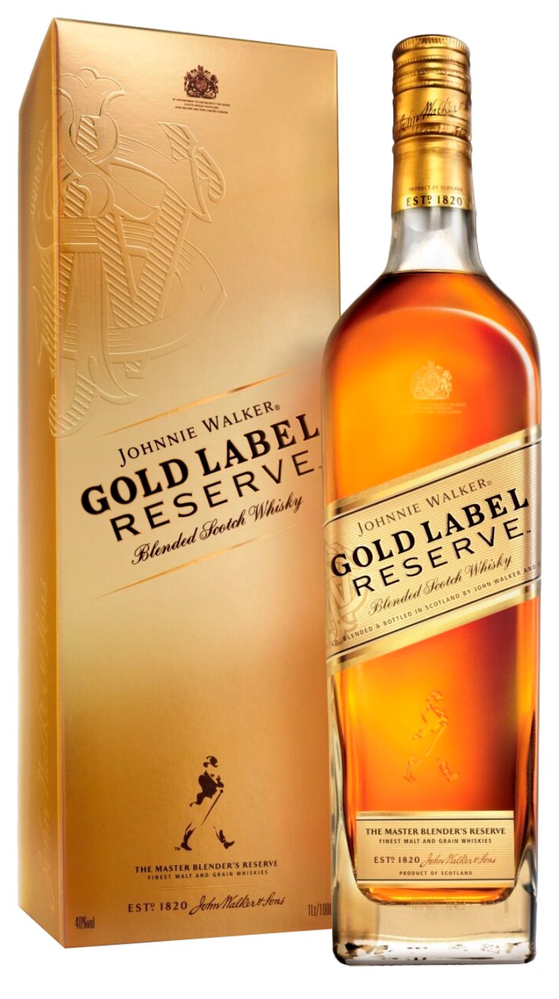 Виски ДЖОННИ УОКЕР Голд Лейбл Резерв 40% ПК 0.7л