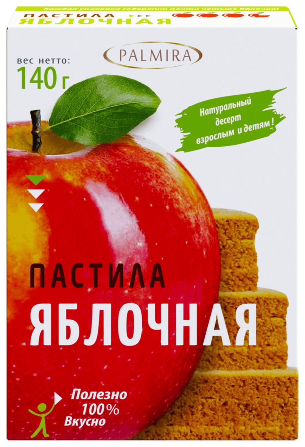 Пастила ПАЛЬМИРА яблочная 140г