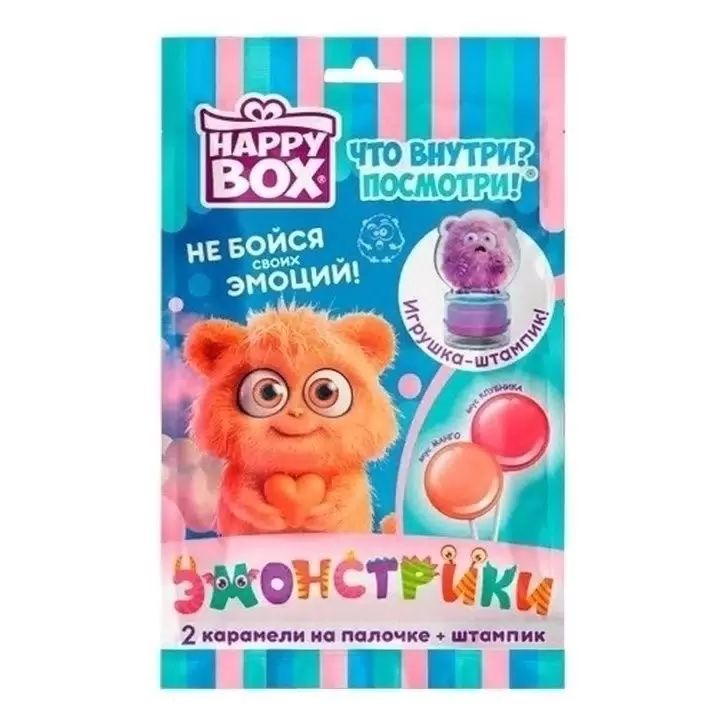 Карамель СЛАДКАЯ СКАЗКА Эмонстрики клубника манго 20г