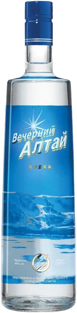 Водка ИТКУЛЬ Вечерний Алтай 40% ст/б 0.7л