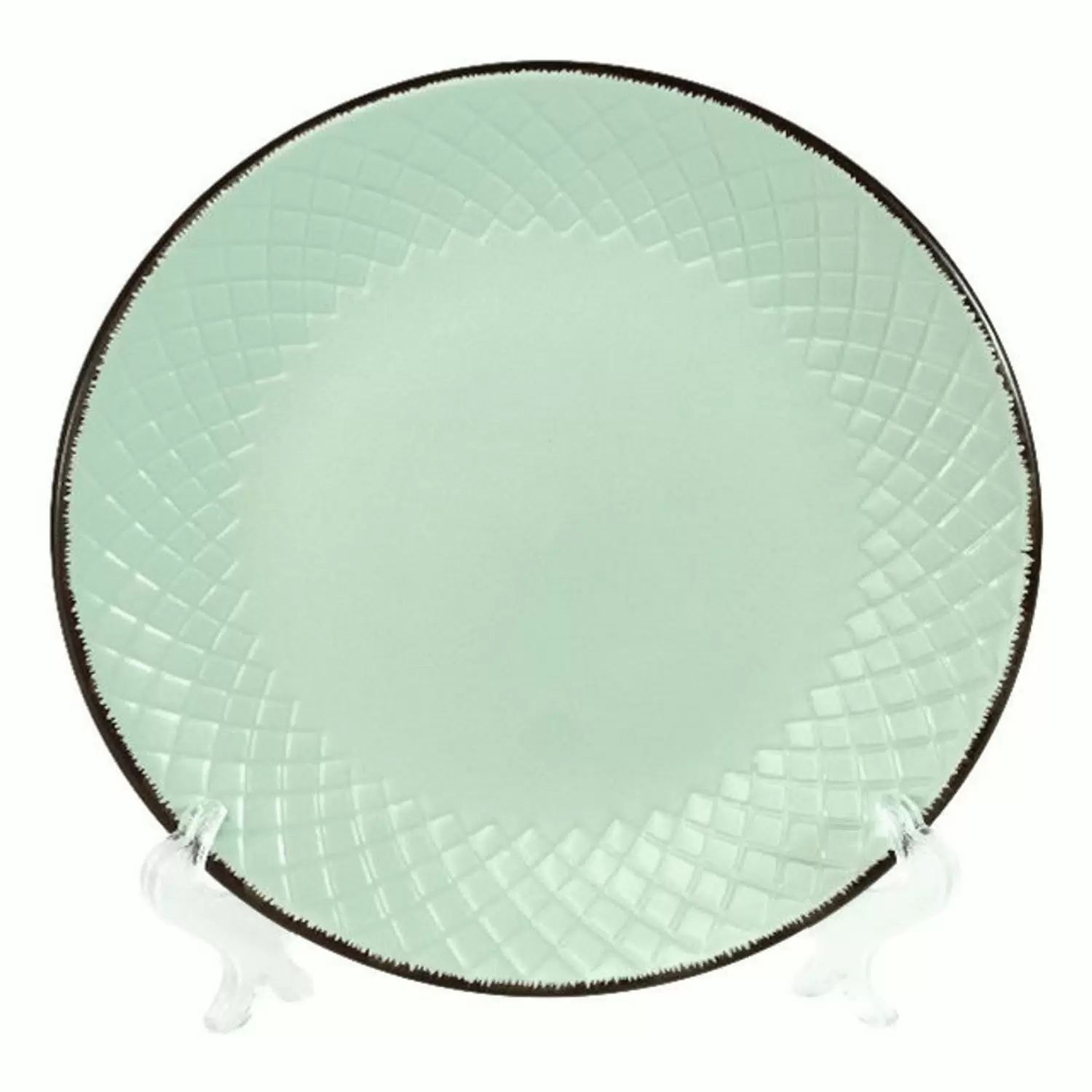 Тарелка десертная НАТАМ Лагуна бирюзовая арт.HAC0626-SP