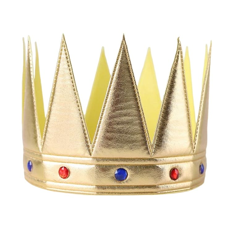 Корона остроконечная СФЕРА золотая арт.3-1072