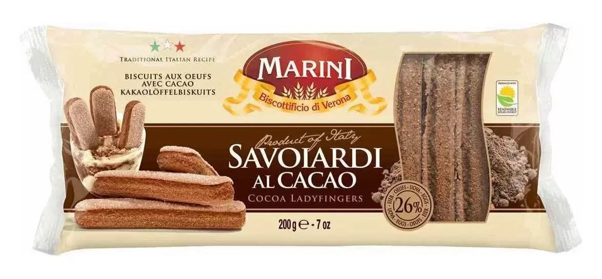 Печенье МАРИНИ Савоярди с какао 200г
