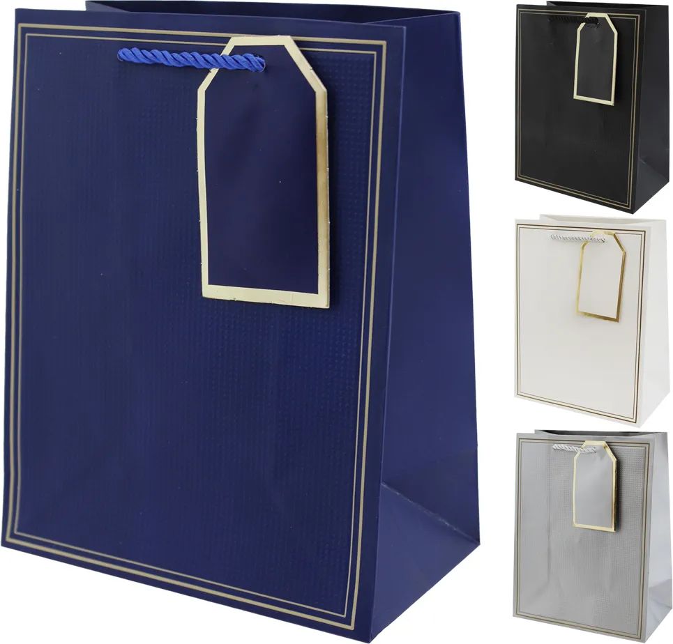 Пакет подарочный ТАМ-ТАМ однотонный 18*23*10см арт.YXL-1829