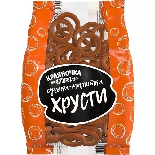 Сушки-малютки КРАЯНОЧКА Хрусти 300г
