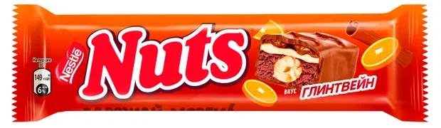 Батончик НАТС Дуо вкус Глинтвейн 60г