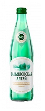 Мин.вода ЗАВЬЯЛОВСКАЯ лечебно-столовая газированная ст/б 0.45л