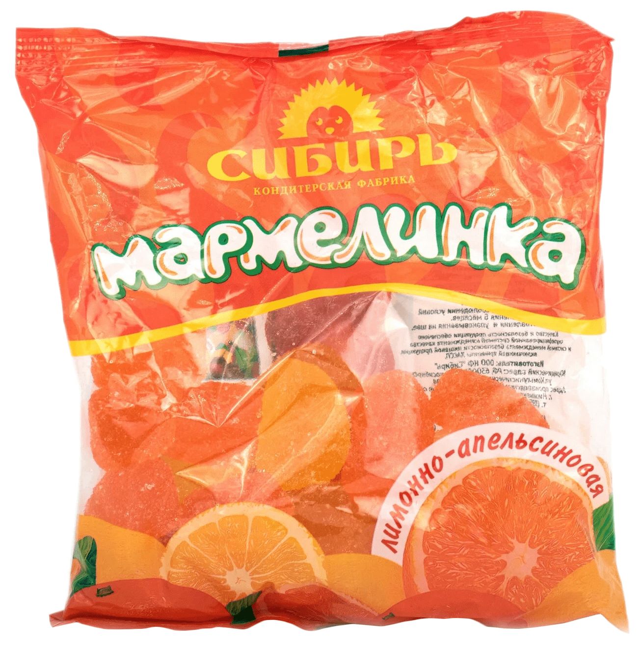 Мармелад МАРМЕЛИНКА лимонно-апельсиновый 300г