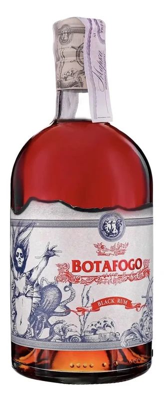 Ром БОТАФОГО Блэк невыдержанный 40% ст/б 0.7л