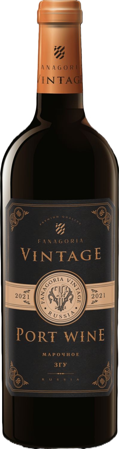 Вино ФАНАГОРИЯ Портвейн Винтаж красное сл 18% ст/б 0.75л