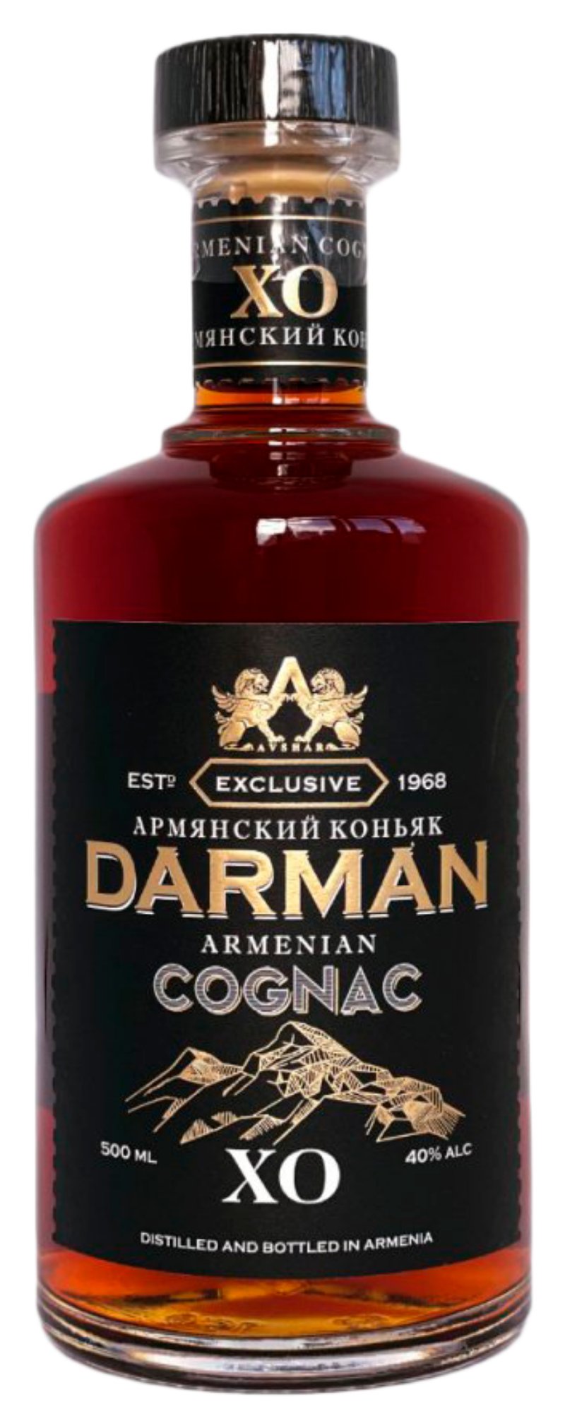 Коньяк ДАРМАН ХО 7 лет 40% ст/б 0.5л