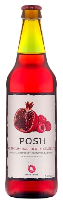 Напиток слабоалкогольный ПОШ Медовуха Гранат малина 5.5% 0.45л