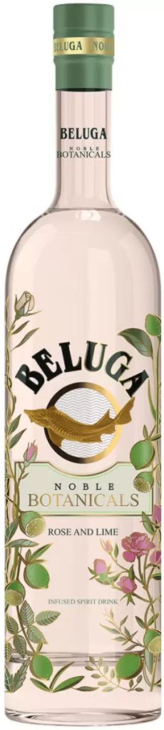 Настойка БЕЛУГА Нобл Ботаникалс Роза и Лайм 30% ст/б 0.5л