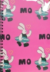 Блокнот МИЛОТА Кролик-серфер розовый А5 арт.BX-А5-12934-01
