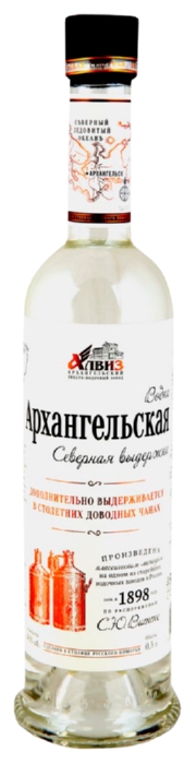 Водка АРХАНГЕЛЬСКАЯ Северная выдержка 40% ст/б 0.5л