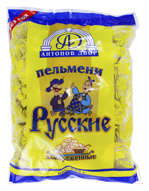 Пельмени АНТОНОВ ДВОР Русские 900г