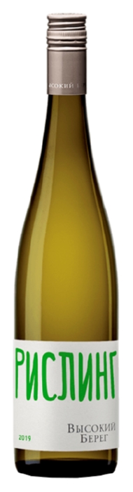 Вино ВЫСОКИЙ БЕРЕГ Рислинг белое сух 11.5-12.5% ст/б 0.75л