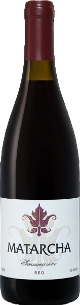 Вино МАТАРЧА красное п/сл 10-12% ст/б 0.75л